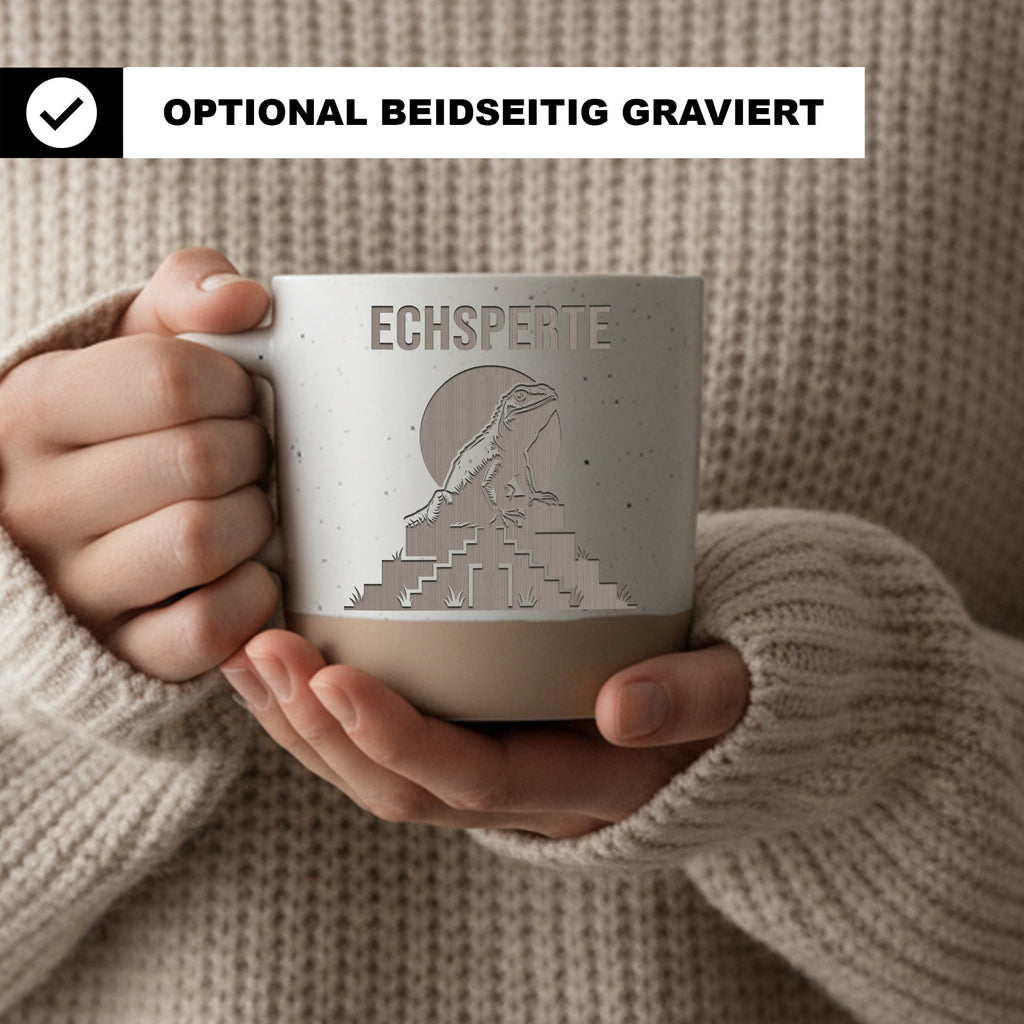 Echse Tasse Echsperte Becher Geschenk Reptilien Tasse Leguan Becher Te – Bild 2