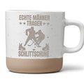 Eishockey Tasse Echte Männer tragen Schlittschuhe - Lustiges Geschenk  – Bild 1