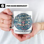 Tasse Schwimmerin mit Spruch Ich schwimme wie ein Mädchen Ge – Weiß [farbe:weiß]