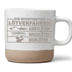 Handwerker Tasse Reinlöten Spruch - Lustiges Geschenk fuer Elektriker  – Bild 1