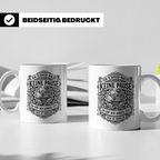 Schmied Tasse mit Spruch Keine Pause, Geschenk für Schmiede, – Weiß [farbe:weiß]