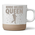 Nordic Walking Tasse Queen - Lustiges Geschenk fuer Walkerin Mama - Ou – Bild 1