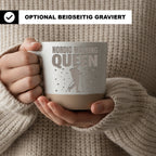 Nordic Walking Tasse Queen - Lustiges Geschenk fuer Walkerin Mama - Ou – Bild 2