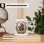 Löten Digga Tasse mit Faultier & Bier, lustiger Spruch für H – Weiß [farbe:weiß]