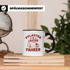 Pflasterlaster Fahrer Tasse - Ambulanz, Sanitäter Geschenkidee für Notfallsanitäter & Rettungsdienst Helden - Geschenk zum Examen