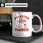 Pflasterlaster Fahrer Tasse - Ambulanz, Sanitäter Geschenkidee für Notfallsanitäter & Rettungsdienst Helden - Geschenk zum Examen