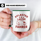Pflasterlaster Fahrer Tasse - Ambulanz, Sanitäter Geschenkidee für Notfallsanitäter & Rettungsdienst Helden - Geschenk zum Examen