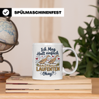 Laufenten Tasse mit Spruch Ich mag halt einfach Laufenten Ok – Weiß [farbe:weiß]
