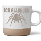 Spinne Tasse Ich Glaub - Lustiges Geschenk fuer Arachnologen - Vogelsp – Bild 1