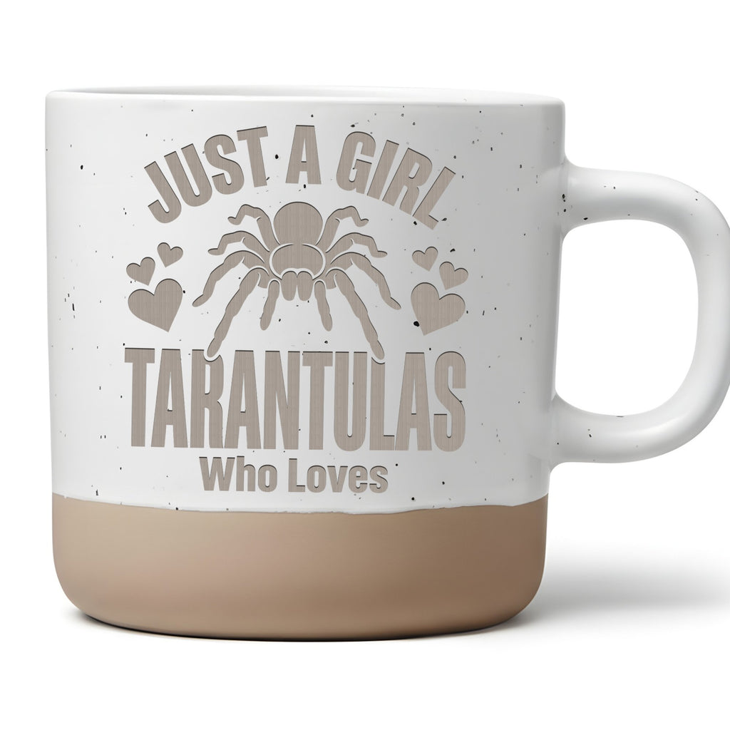 Vogelspinne Tasse Just a Girl Who Loves Tarantulas - Geschenk fuer Fra – Bild 1
