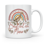 Laufenten Mama Tasse, Boho Regenbogen Kaffeetasse, Geschenk  – Weiß [farbe:weiß]
