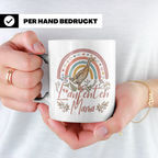 Laufenten Mama Tasse, Boho Regenbogen Kaffeetasse, Geschenk  – Weiß [farbe:weiß]