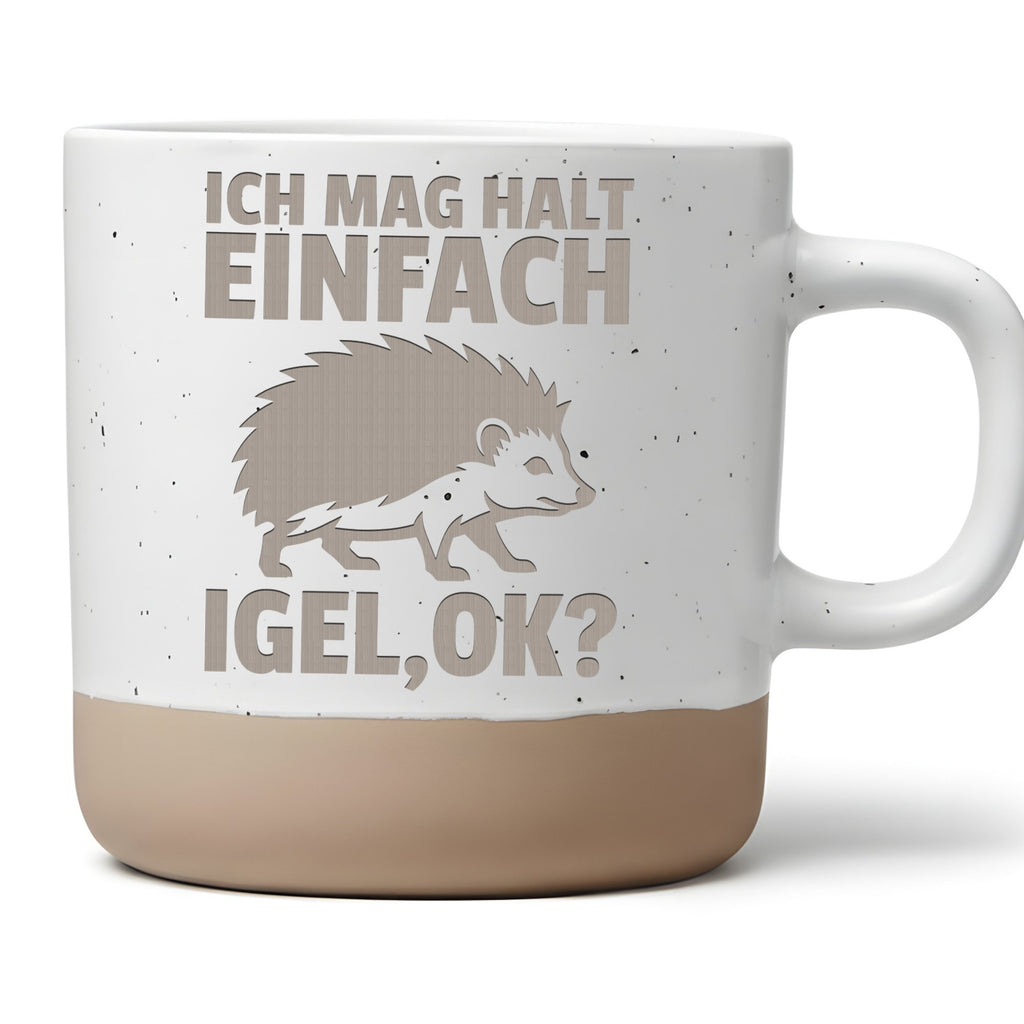 Igel Tasse Ich mag halt einfach OK - Lustiges Geschenk fuer Tierliebha – Bild 1
