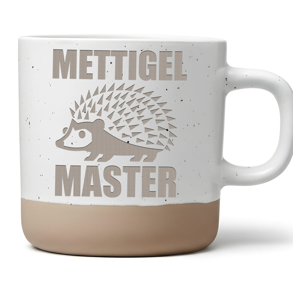 Mettigel Tasse Master - Lustiges Geschenk fuer Fleischesser & Mett-Fan – Bild 1