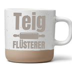 Teig Flüsterer Tasse mit Nudelholz - Lustiges Geschenk für Bäcker - Ba – Bild 1
