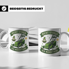 Ich Mähditiere Tasse lustig für Gärtner & Männer | Rasenmähe – Weiß [farbe:weiß]