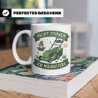 Ich Mähditiere Tasse lustig für Gärtner & Männer | Rasenmähe – Weiß [farbe:weiß]