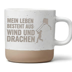 Drachen Tasse Mein Leben aus Wind - Lustiges Geschenk fuer Maenner Pap – Bild 1