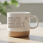 Drachen Tasse Mein Leben aus Wind - Lustiges Geschenk fuer Maenner Pap – Bild 6