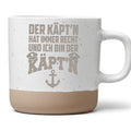Käpt'n Tasse Hat Immer Recht - Lustiges Geschenk für Segler Skipper -  – Bild 1
