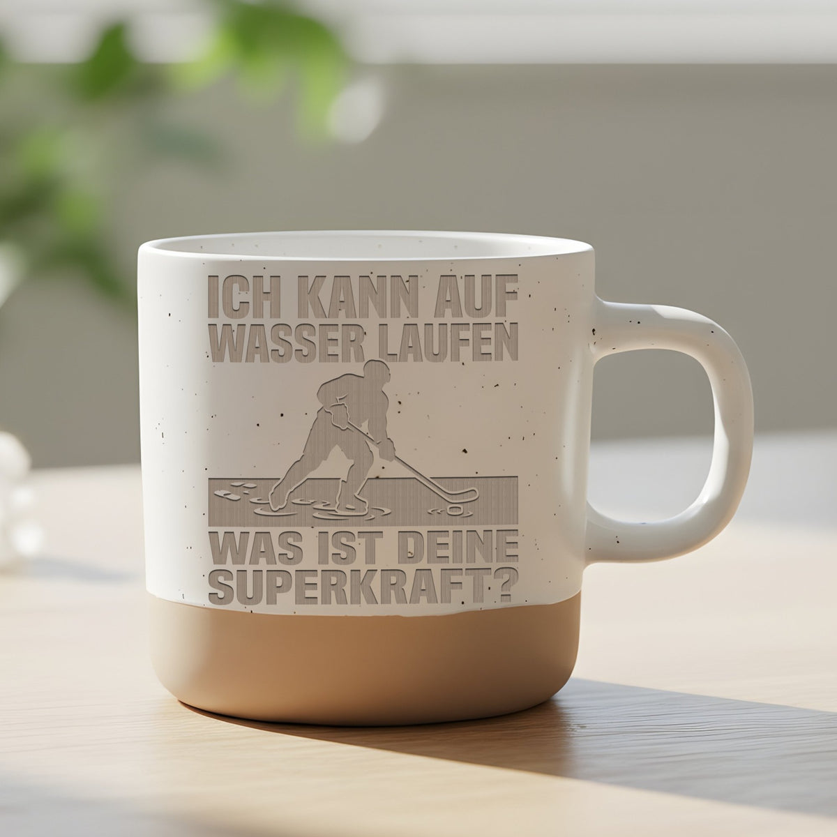 Eishockey Tasse Kann Auf Wasser Laufen - Lustiges Geschenk für Spieler – Bild 6