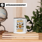 Honig Bienen Tasse Imker Spruch Geschenkidee - Wer mein Honig probiert hat, kennt Glück! Lustiges Imkergeschenk für Männer & Frauen