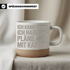 Kabel Tasse Ich Habe Plaene - Lustiges Geschenk fuer Tontechniker Elek – Bild 3