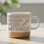 Kabel Tasse Ich Habe Plaene - Lustiges Geschenk fuer Tontechniker Elek – Bild 6