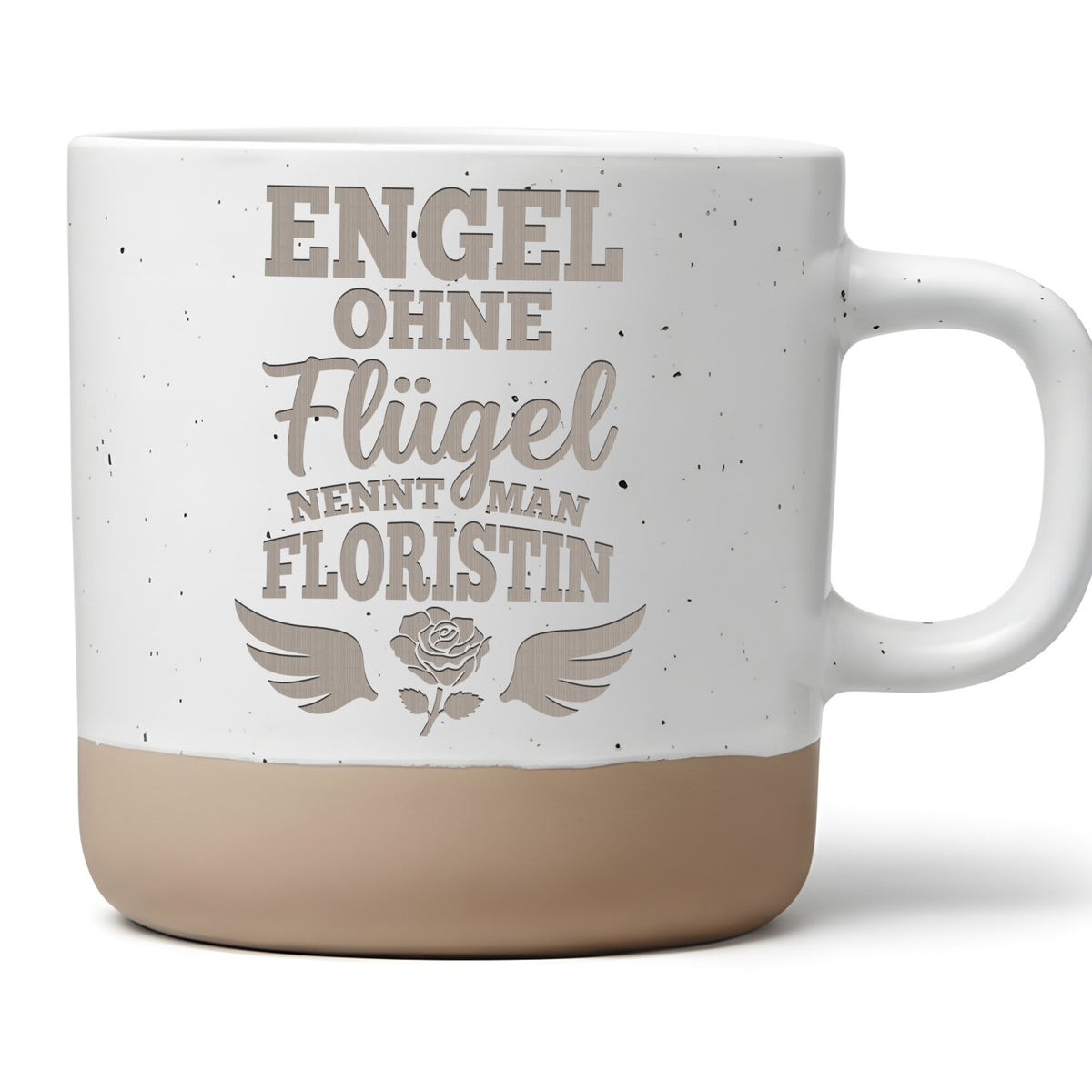 Floristin Tasse Engel ohne Flügel - Lustiges Geschenk für Gärtnerin -  – Bild 1