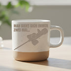 Kanüle Tasse Man sieht sich immer zwei mal - Lustiges Geschenk fuer Ar – Bild 6