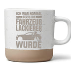 Fahrzeuglackierer Tasse Ich War Normal Spruch - Geschenkidee fuer Auto – Bild 1