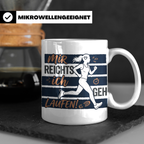 Läuferin Tasse mit Spruch 'Mir reichts ich geh Laufen' Gesch – Weiß [farbe:weiß]