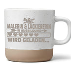Malerin Lackiererin Tasse in Ausbildung wird geladen - Lustiges Gesche – Bild 1