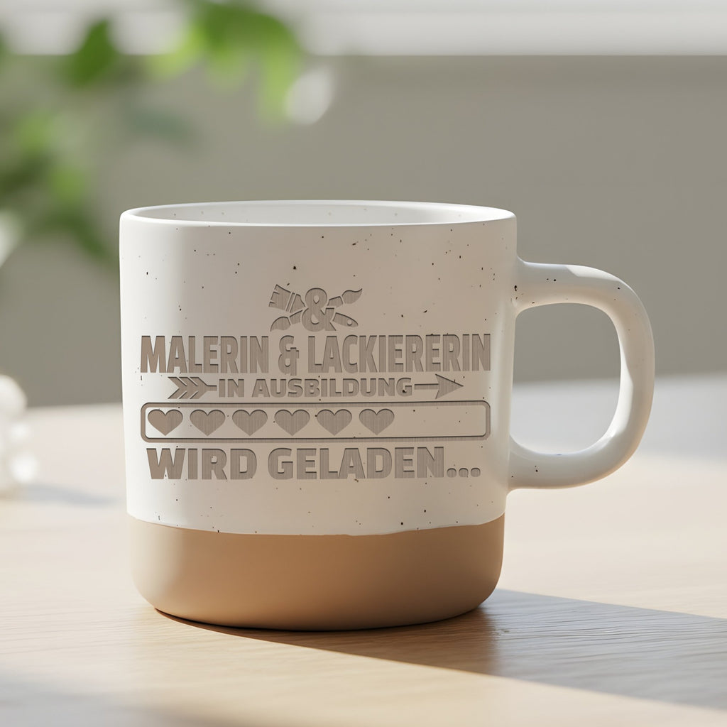 Malerin Lackiererin Tasse in Ausbildung wird geladen - Lustiges Gesche – Bild 6