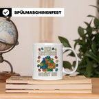 Puzzle Tasse mit Spruch Der Esstisch gehört mir | Geschenk f – Weiß [farbe:weiß]