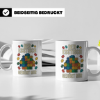 Puzzle Tasse mit Spruch Der Esstisch gehört mir | Geschenk f – Weiß [farbe:weiß]