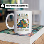 Puzzle Tasse mit Spruch Der Esstisch gehört mir | Geschenk f – Weiß [farbe:weiß]