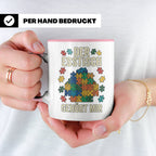 Puzzle Tasse mit Spruch Der Esstisch gehört mir | Geschenk f – Rosa [farbe:rosa]