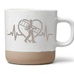 Schornsteinfeger Tasse Herzschlag - Lustiges Geschenk fuer Kaminkehrer – Bild 1