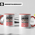 Jägerin Tasse - Brave Mädchen mögen Jäger Jagd Geschenkidee für Mädchen & Frauen die selber Jagen gehen - Mädchen Jagd Sprüche