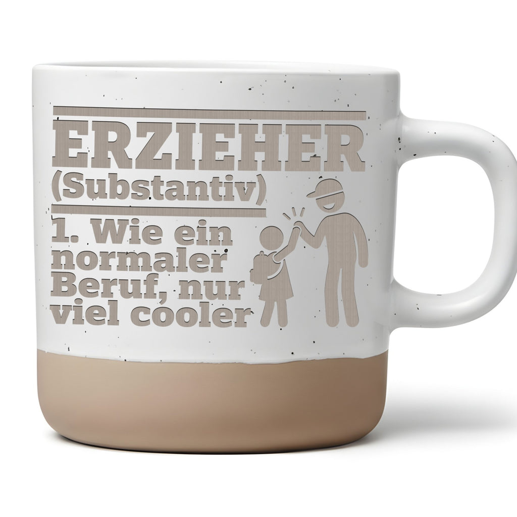 Erzieher Definition Tasse Cooler als ein normaler Beruf - Lustiges Ges – Bild 1