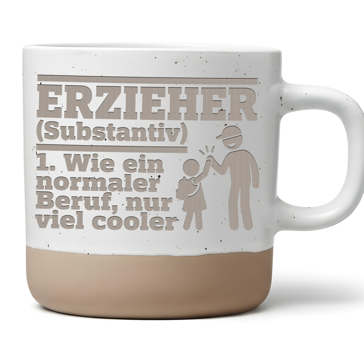 Erzieher Definition Tasse Cooler als ein normaler Beruf - Lustiges Ges – Bild 1