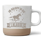 Einhorn Tasse Im Galopp in die 1. Klasse - Geschenk zur Einschulung fu – Bild 1