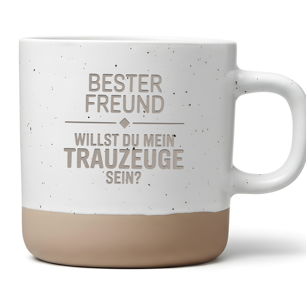 Willst du mein Trauzeuge sein Tasse  Bester Freund Hochzeit Trauzeugenfrage Männerabend Wedding  Kaffeetasse Einladung
