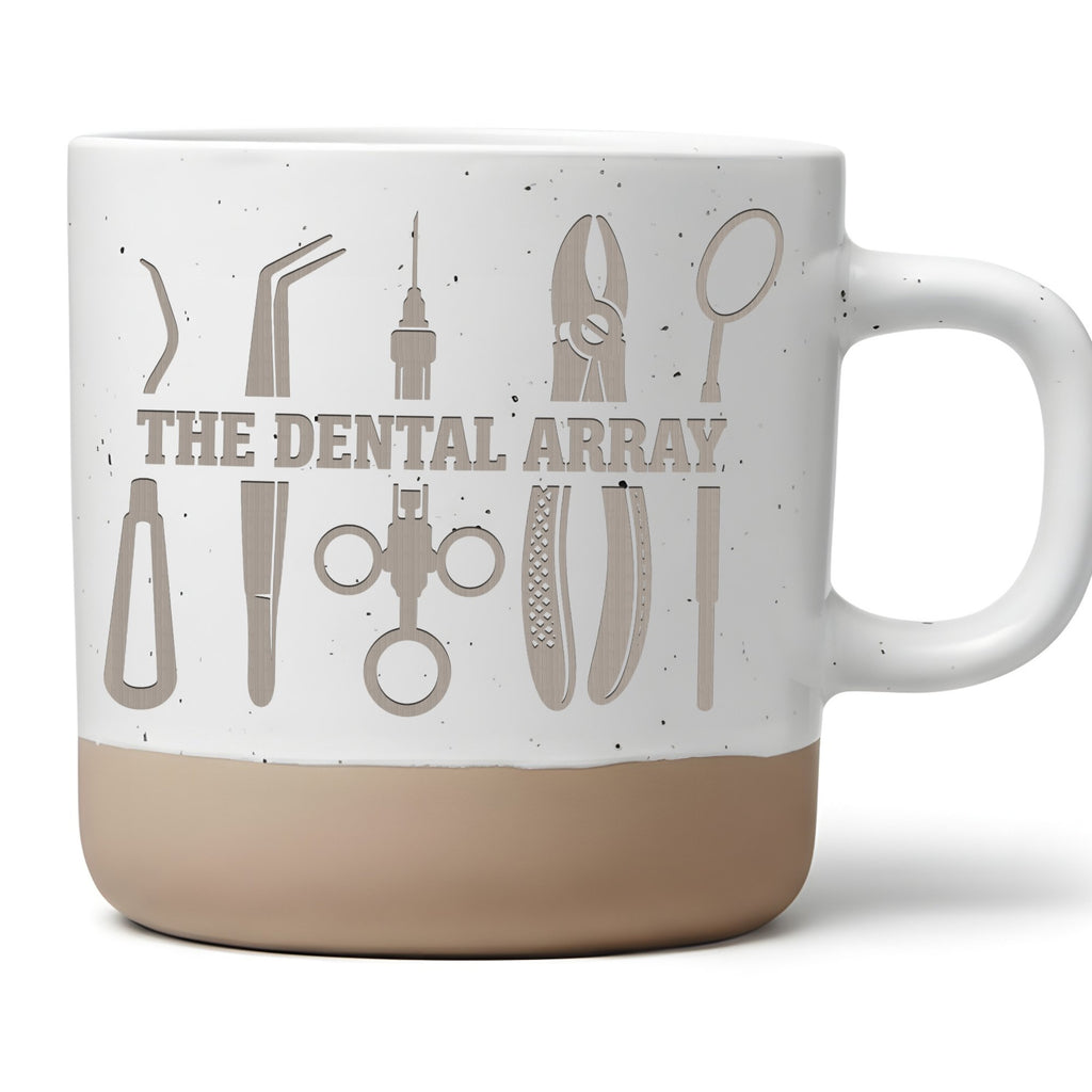 Zahnarzt Tasse The Dental Array - Lustiges Geschenk fuer Zahntechniker – Bild 1