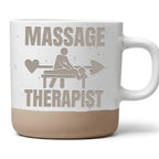 Massage Therapist Tasse mit Herz - Lustiges Geschenk fuer Masseur - We – Bild 1
