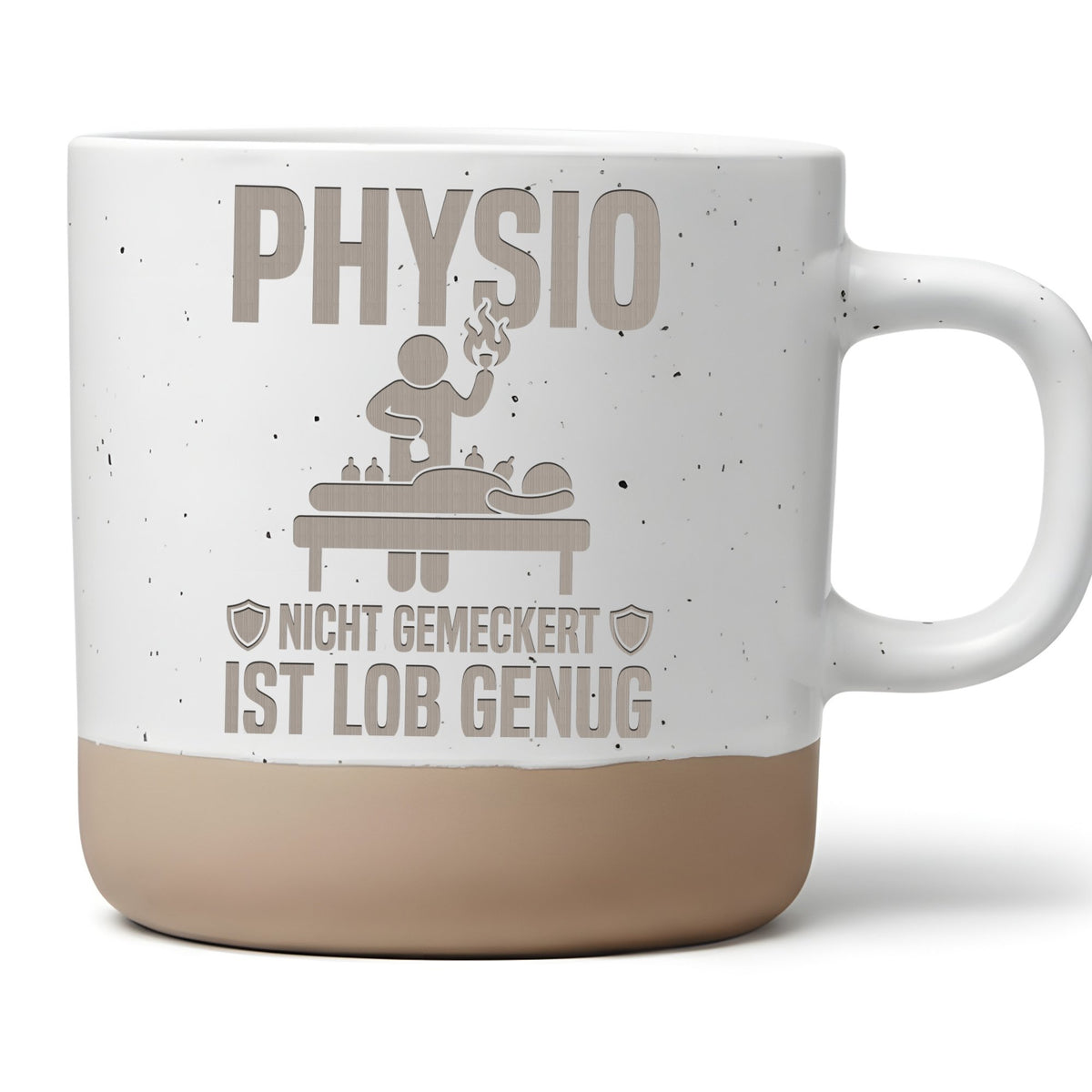 Physio Tasse Nicht gemeckert ist Lob genug - Lustiges Geschenk fuer Kr – Bild 1