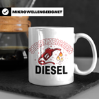 Sternzeichen Diesel Tasse lustiger Spruch für Autofahrer, Sc – Weiß [farbe:weiß]