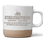 Pferd Tasse Stalltastisch Definition - Lustiges Geschenk fuer Reiterin – Bild 1