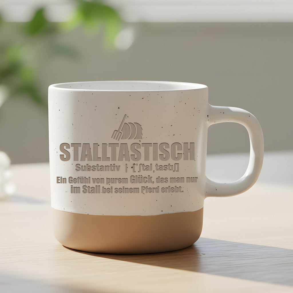 Pferd Tasse Stalltastisch Definition - Lustiges Geschenk fuer Reiterin – Bild 6
